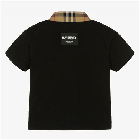 baby boy burberry polo shirt